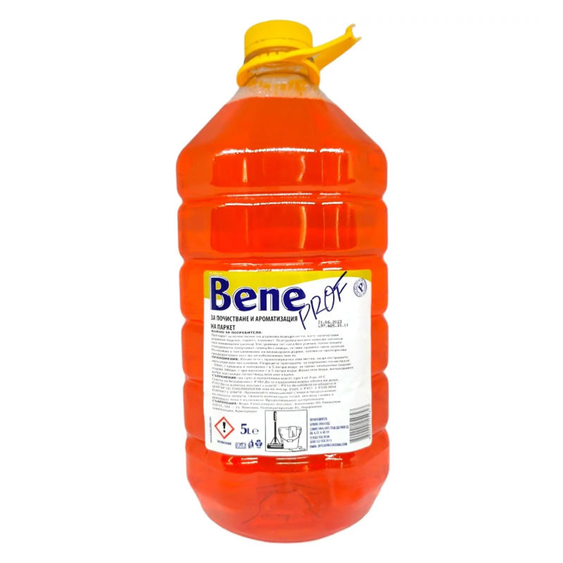 Препарат за почистване на мебели и тапицерия от кожа Bene, 5 л.
