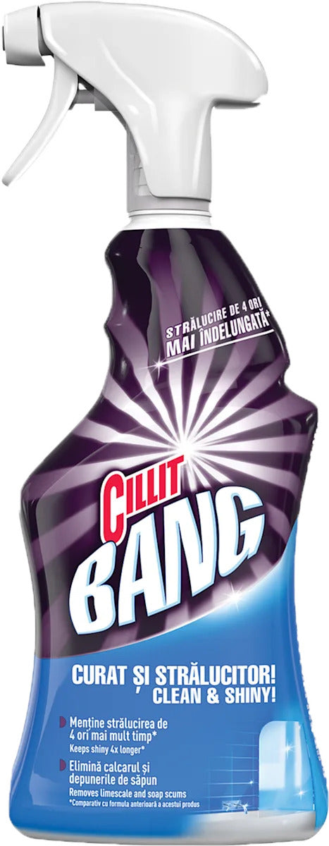 Препарат за баня Cilit Bang, помпа, 0.750 л.