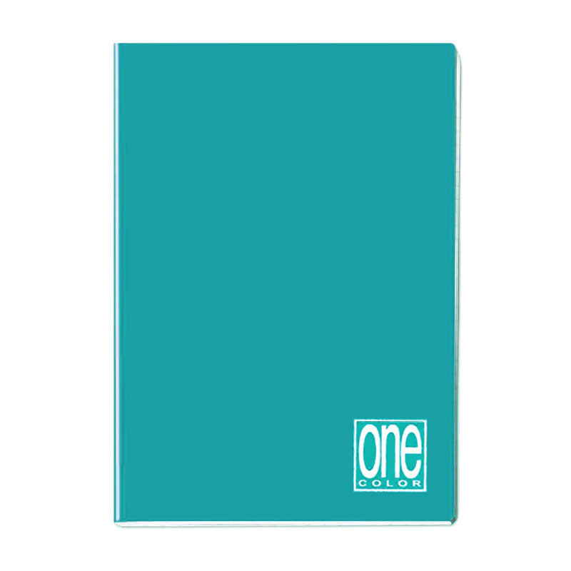 Тетрадка One Color, шита, A5, 42 л., офсет, редове