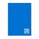 Тетрадка One Color, шита, A5, 42 л., офсет, редове